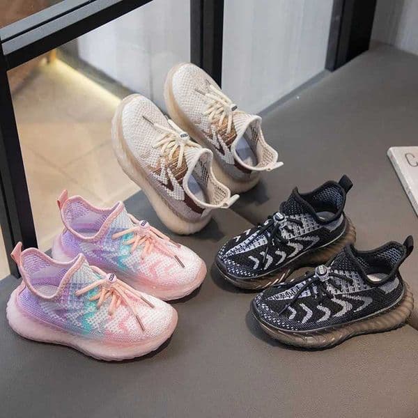 2026 Kids Sneakers Breathable Mesh Casual Soft Sole Running Shoes For Boys Girls Spring Summer Z260518