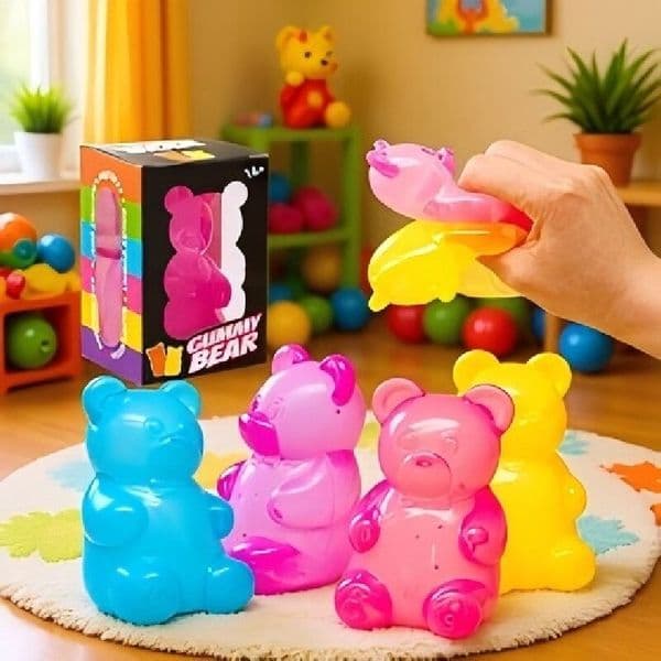 Needoh Bear Maltose Squeeze Ball Stress Relief Toy dumpling Various Styles of Maltose Pinching Decompression Toy by sea Wholesale Children's Toys-7
