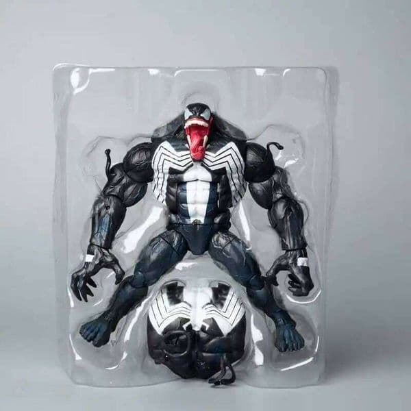 20CM Venom Comic Version KO Action Figure Model Kit Desktop ornament Decoration Collectible Boy Trendy Toys Movie Fans Gift 26Y0518