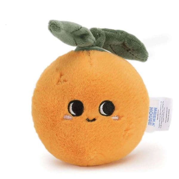 Orange Creative Simulation Fruit Series Plush Baby Appease Soothing Toys Peluche Doll 26L0518