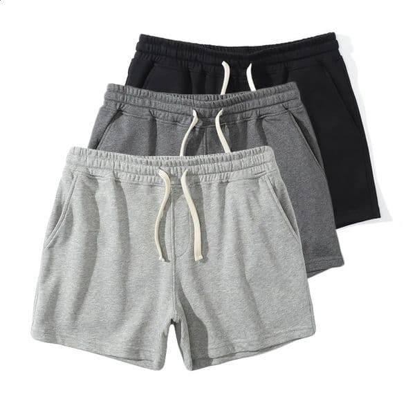 Gym Summer Fitness Shorts Mens Elastic Casual Sport Shorts 2Pcs Breathable Surffing Seaside Resort Solid Running Sportswear260506