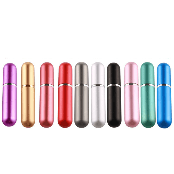5ml Mini Refillable Perfume Bottle With Spray Scent Pump Empty Bottles Cosmetic Container Spray Atomizer Bottle For Travel Packing