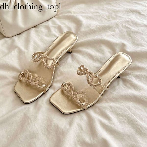Loeve Slippers Mules Petal Anagram Flip Flops Leather Slides Flats Non-Slip Fashion Summer Vacation Beach Shoes For Women Casual Loewees Sandals 0b6