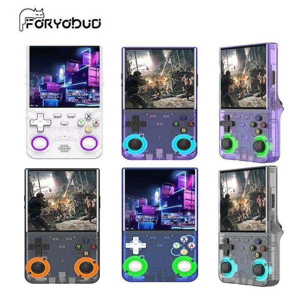 R36 Ultra Console Portable Retro 4 I Screen Handheld Game Players Emulator Pocket Video Player 64G/128G 20000+ Games 26L0518