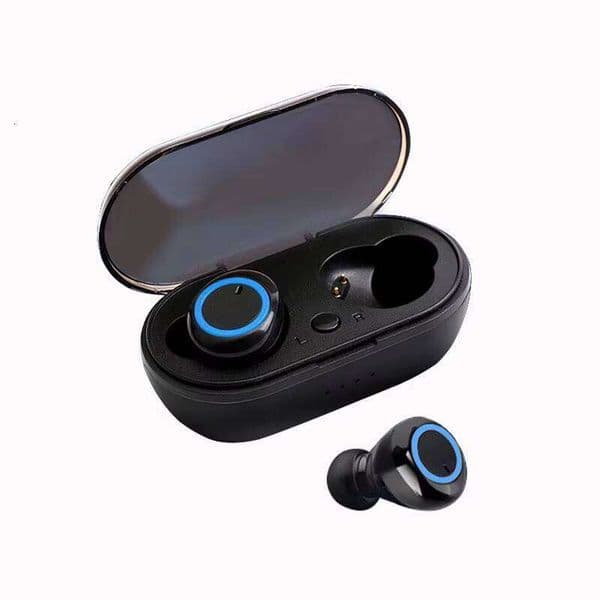 Y50 TWS Wireless 5.0 Earphone Touch Control 9D Stereo Headset With Mic Sport Earphones Waterproof Earbuds LED Display