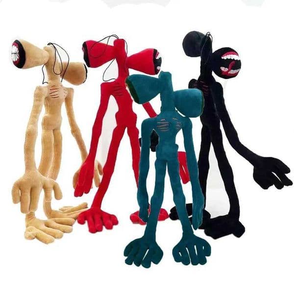 55CM Bendable Siren Head Plush Toys Office Decoration Standing Siren Head Stuffed Toy Desktop Ornaments Plushie Dolls L260519OKMN
