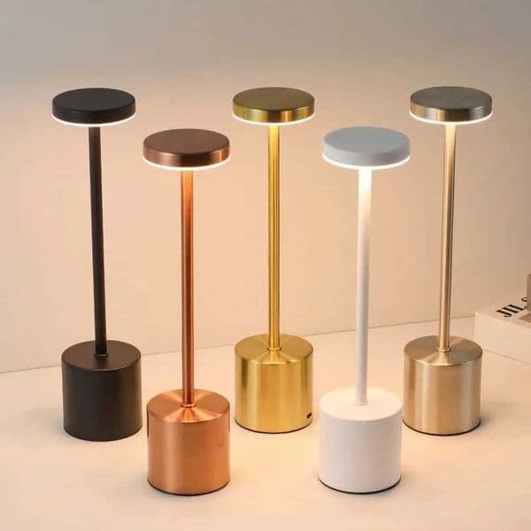 Rechargeable LED Desk Lamp3 Color Changing DimmableTouch Control Night LightBedroomModern Ambient Light BarOfficeHome M260519