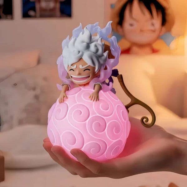 Anime Devil Fruit Robin Ace Luffy Nico Night Light Model Figure Desktop Ornament Christmas Gifts Trendy Toys 26L0519
