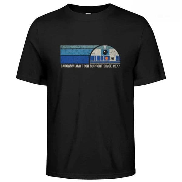 Mens Cotton Providing Sarcasm and Tech Support Since 1977 Graphic T Shirt Street Casual Style Tee for Mens Summer T Shirt Q260519