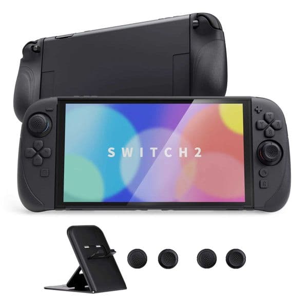 PlayVital Ranger Dockable Silicone Grip Case with Hard Shell Cover for Nintendo Switch 2 Full-Body Cover with Stand Thumb Grip L260519IPSZ