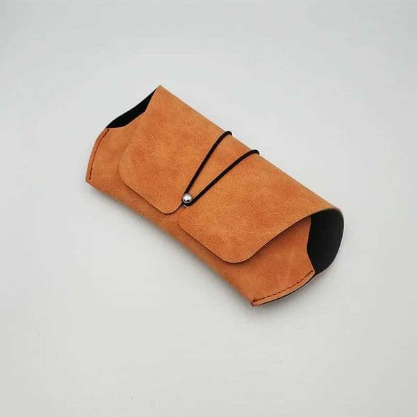 Retro Glasses Case Portable Glasses Case Eyeglasses Box Leather Myopia Eyeglasses Case For Everyday Use For Adults Travel L260519