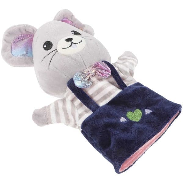 Lifelike Mouse Hand Puppet Interactive Storytelling Educational Hand Puppet for Toddlers Early Development Gift L260519283Z