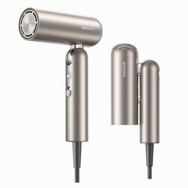 Pocket Pure High-Speed Hair Lightweight Foldable Blow Dryer with 110 000 RPM Motor Ionic Care 5 Modes Travel Bag Quiet Fa 26L0519