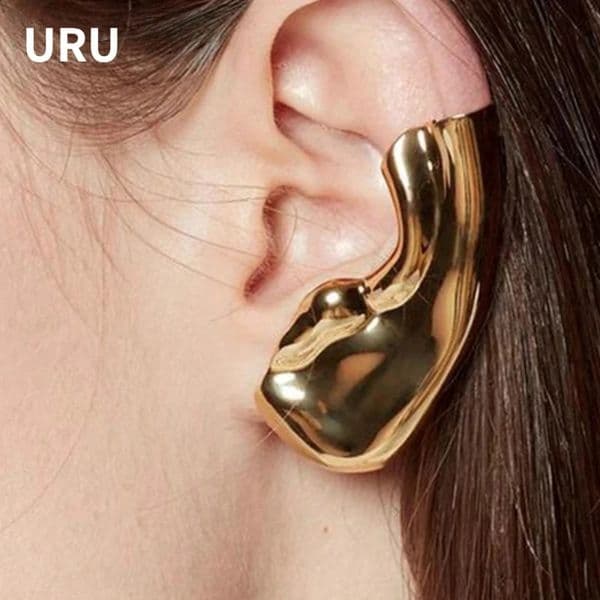 Fashion Jewelry Earlobe Ear Cuff Clip On Earrings Without Piercing For Women Party Gifts Hip Hop Earring Accessories 260516