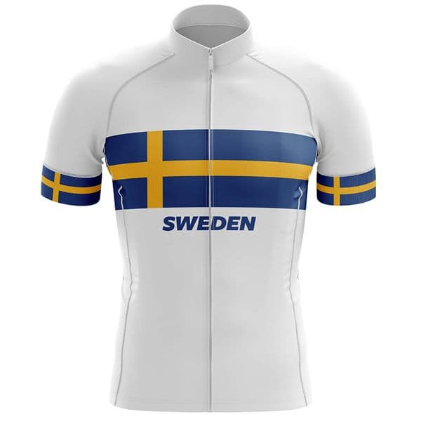 2026 Sweden Men's Cycling Jersey New Team Summer Cycling Clothing Quick Drying Racing Sport Shirts Mtb Bicycle Jerseys Uniform