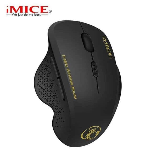 G6 ABS Wireless Mouse Ergonomic Computer IMICE Mouse 24Ghz Gamer PC Optical Mouse With USB Receiver 1600 DPI For Laptop PC Z260519