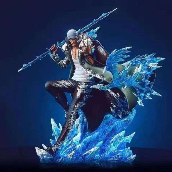 Lx Pop Max Series Kuzan Navy Three Admirals Double Head Gk Figure Statue Model Desktop Ornament For Anime Collectors 26L0519