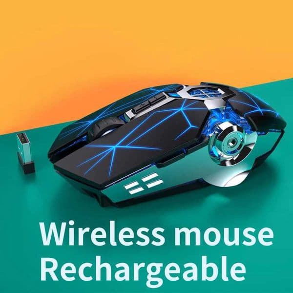 Wireless Mouse Rechargeable Ergonomic For MacBook Lapto Computer PC 24G Mice Z260519