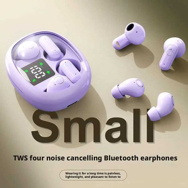 2 Pairs Bluetooth 54 Wireless Earbuds Waterproof Noise Reduction Sports Headphones Z260519