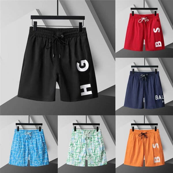 Mens Beach Shorts Printing Mens Pants Summer Beach Surfing Loose Home Quick Drying Sports Men's Shorts Pant Swimming Trunks