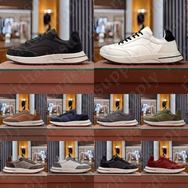 Free Shipping Designer loronpiana loropianaes loroes pianaes sneakers trainers mens womens heels Shoes Loafers kitten flats chaussure classic