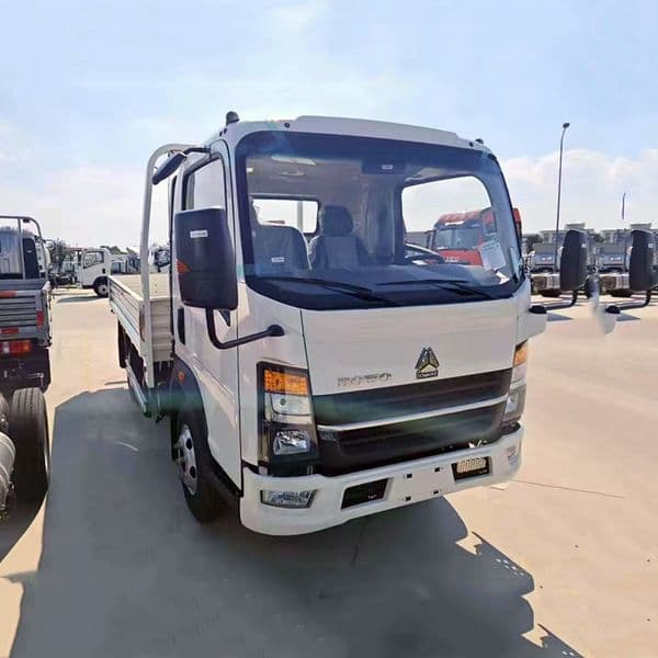 Howo Hanjiang 4x2 Light Flatbed Truck Great for Shop Goods Stock Delivery Stable Compact Wide Body Flatbed Truck