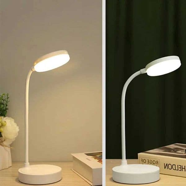 LED Portable Dimmable Table Lamp USB Plug Battery Powered Desk Lamp Bedroom Reading Night Light Eye Protection LED Bedside Lamp M260519
