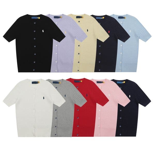 Classic Polo sweater designer polo t shirt for Men Short Sleeve with Embroidered for Summer Casual Wear 100% cotton Tshirt Mens Tee Fashion Embroidery Asian size S-2XL