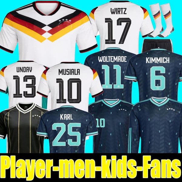 MUSIALA Germany Soccer Jersey 2026 World Cup Men Kids Football Shirt with Wirtz Undav Raum Kimmich Havertz Gnabry Karl Fans Kit S 4XL
