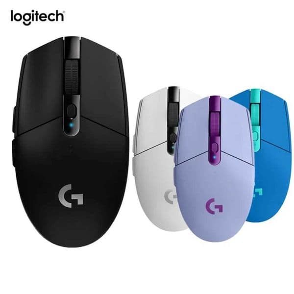 Logitech G304 Ligthspeed Wireless Gaming Mouse Hero 12K Sensor 12000DPI 6 Programmable Buttons Compatible No Driver Version Z260519