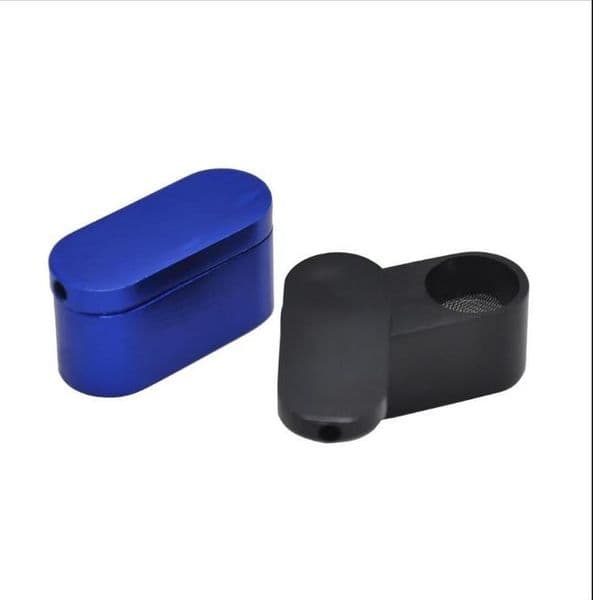 Metal Aluminum Bilayer Pipe Rotary Portable Pipe Mini Double Folded Pipe