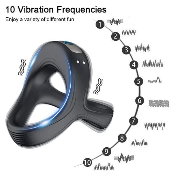 2026 New Vibrator Cockring Penis Cock Ring On Man Delay Ejaculation Sex Men Couple Rings adult toys Penisring Toys For Adults 010