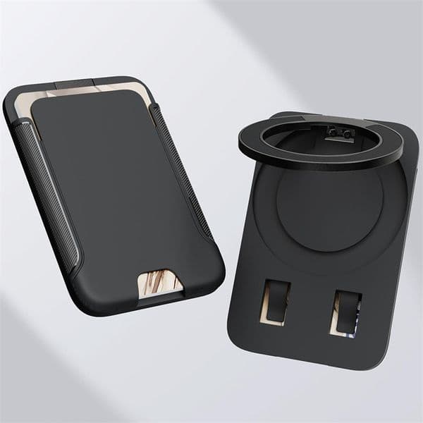 MagSafe Card Holder with Kickstand RFID Blocking | 2 in 1 Stand