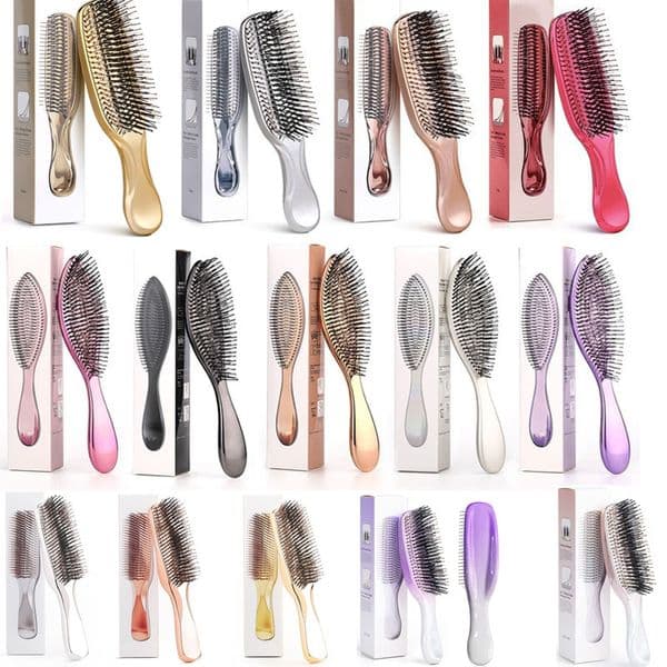Head Massager Scalp Hair Brush Massage Shampoo Brush Wet Detangling Brush Hair Comb Styling Tool