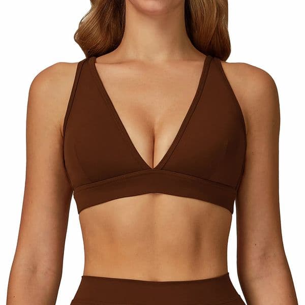 2026 Gym Clothe Set Bra Brushed Female Gym Vest Corset Sports Tank Top Push Up Crop Tops Fitness Hollow Breathable workout set Sexy Running Athletic Sport Bra