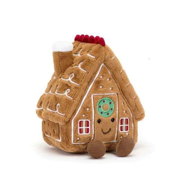 Cute House Star Gingerbread Tree Plush Doll Soft PP Cotton Filled Festival Decoration 26L0520