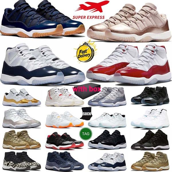 High 11 Basketball Shoes Cement Cool Grey Cherry 11s Sneakers Jubilee Pure Violet Animal Instinct Pantone Low University Blue Men Women Sports Trainers 36-47