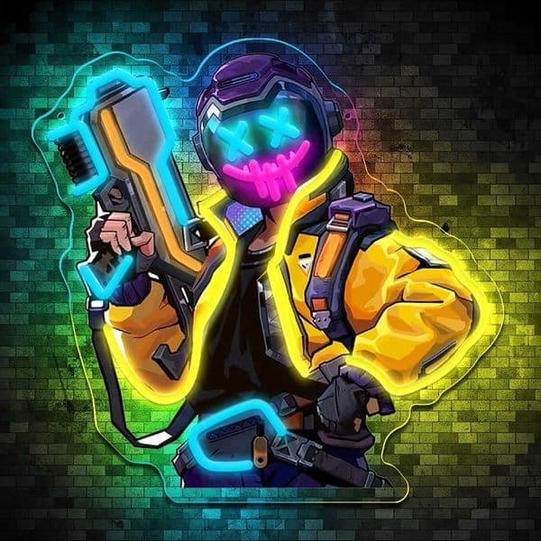 Cyberpunk GAMEMC LED Neon Sign for Gaming Room Bedroom Wall Art Home Decor Futuristic Lighting Cool Atmosphere Unique Gift H260520
