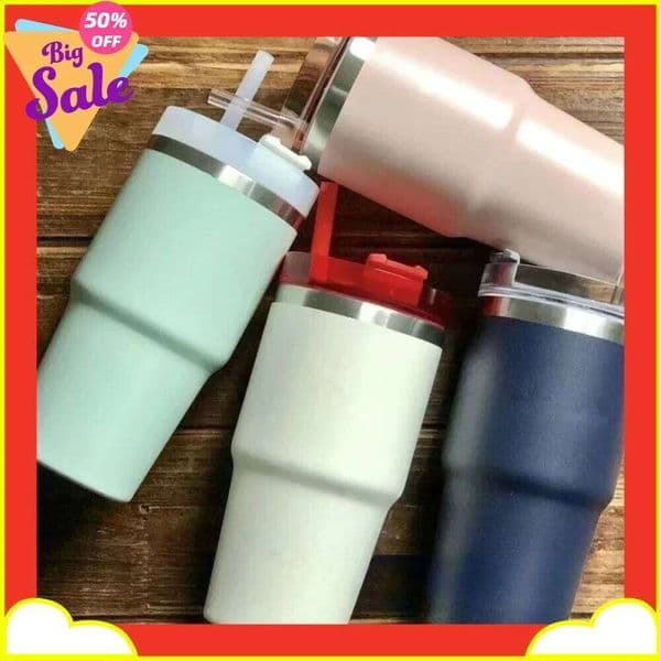 500ml Ice Cup CarCup 304 Stainless Steel Water Cups Large Capacity BeerCup Insulation and Cooling Vacuum Flasks & Thermoses 26L0520