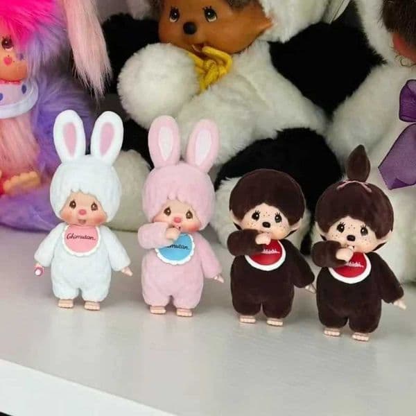 In Stock Mengqiqi Rabbit Dress Up Doll Handmade Blind Box Kawaii Flocking Action Figure Cute Desktop Decoration Surprise Gifts Z260520
