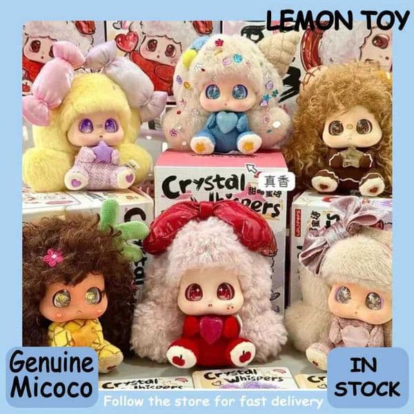 Genuine Micoco Nono Crystal Whispers Series Blind Box Cute Doll Pendant Collection Desktop Ornament Fashion Trend Gift Z260520