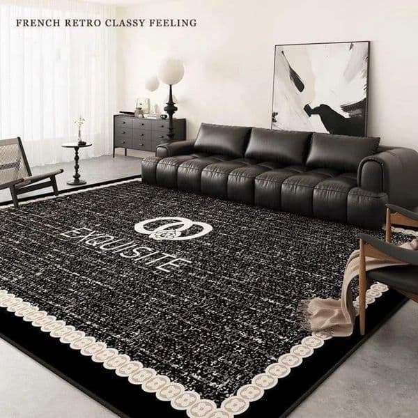 Luxury Designer Designer Ins Living Rug Simple Light High-End Sofa Coffee Table Large Area Full Cover Bedroom Bed art Room Floor Mat 40*60-20*80 Free Shipping 022