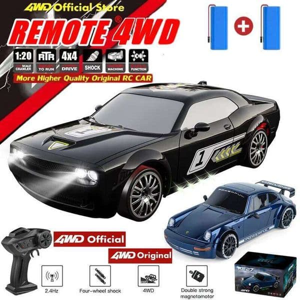 4WD Super Drift Remote Control RC Truck RTR Radio GTRPRO 4x4 Racing Car AE86PRO Toys for Children Kid Adult Christmas Gift 26Y0520