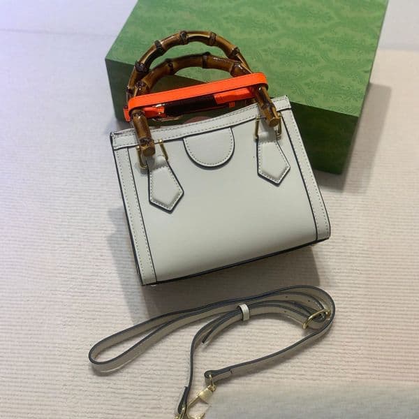 2026 new model Designer bag new bamboo section handbag women s leather small square bag versatile crossbody bag high end fashion shoulder bag