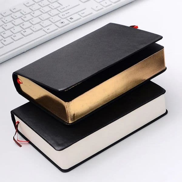 Bulk Office Supplies Wholesale Notepads Retro Leather Notebook Thick school Paper Bible Diary Book Notepad Blank Weekly Plan Writing Notebooks Office School S 16