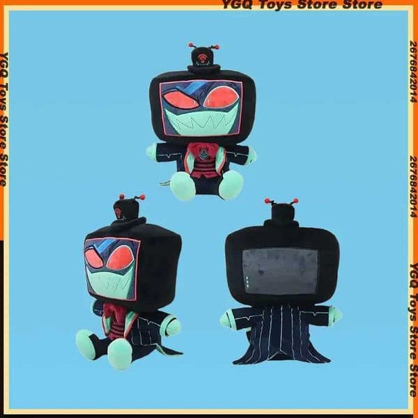 2025 New In Stock Hazbin Hotel Vox Plush Doll Cute Anime Peripherals Toy Halloween Christmas Gift C260520