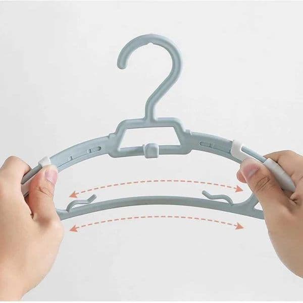 10PCS Childrens Clothes Rack Non-slip Non-trace Clothes Support Home Telescopic Storage Drying Rack Baby Multi-functional C260520