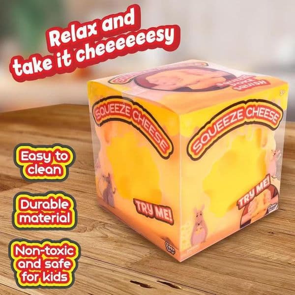 11CM Oversized Cheese Squishy Toy Slow Rebound Moldable Creative Tofu Texture Hand Squeeze Stress Relief Decompression Toy BY SEA