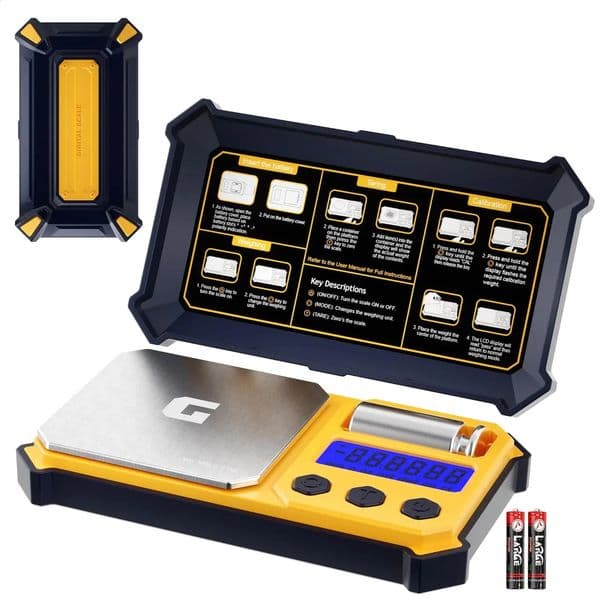 Digital Gram Scale with 300g x 001g CapacityMini Pocket for Food and Jewelry 260520