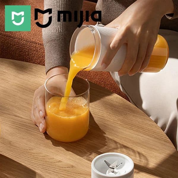 MIJIA Portable Blender 2nd Mini Blenders 19500RPM USBC Rechargeable Ice Crushing Smoothie Juicer Cup Maker 300ML Capacity 260520